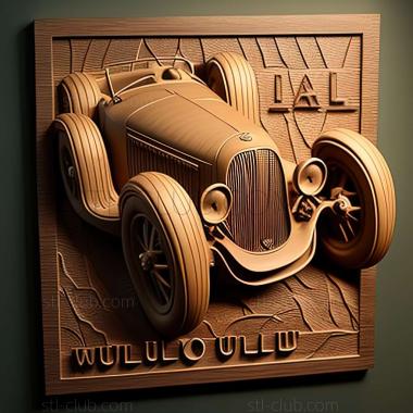 3D модель Audi Nuvolari quattro (STL)
